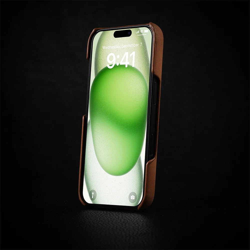 Our premium case Skin Feel Sheepskin for Magsafe Phone Case for iPhone 16 Pro Max 15 14 13 12 Pro Max Plus Wireless Charging Leather Case for men