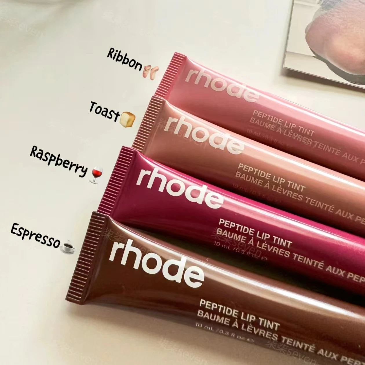 Our Lip Balm Phone Case Lip Gloss Long-lasting Moisturizing Liquid Lipstick Toast Espresso Raspberry jelly Transparent Lip Glaze for girl accessories go for it my dear friend. (Phone case not included)