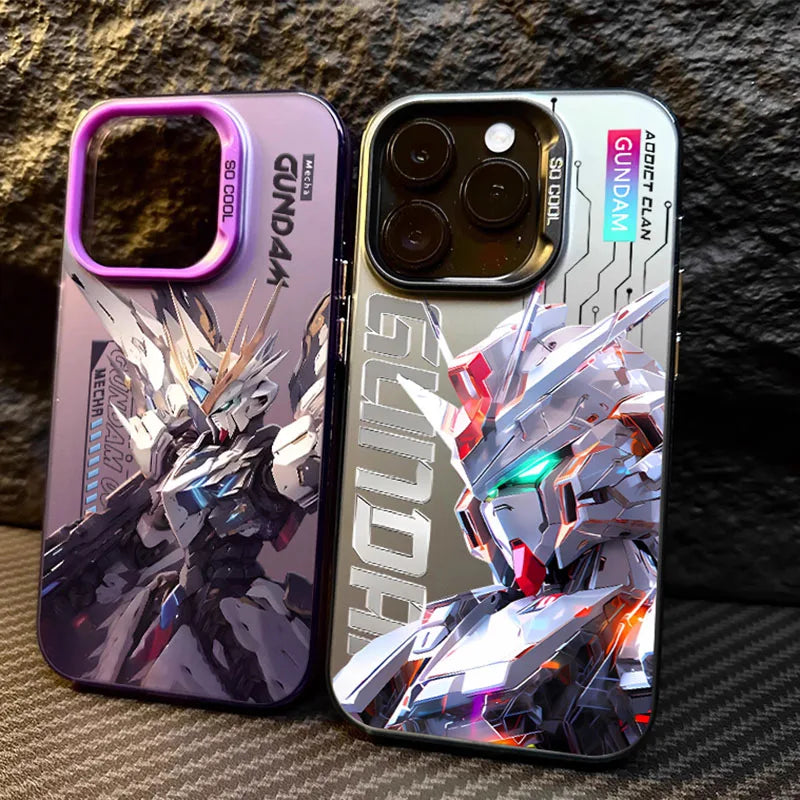 Our Phone Case For Iphone 16 Pro Max 15 14 13 11 Pro Max 15 14 Plus 12 11 Pro 14+ 15Plus Phone Casing Anime Gundam Hard PC plastic for men playful, go for it