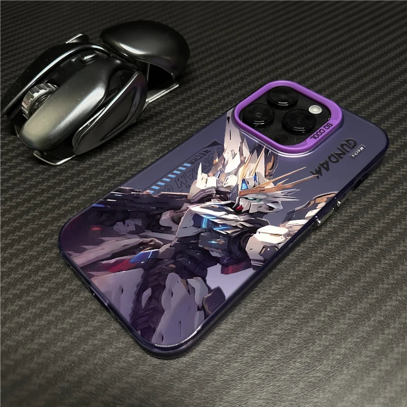 Our Phone Case For Iphone 16 Pro Max 15 14 13 11 Pro Max 15 14 Plus 12 11 Pro 14+ 15Plus Phone Casing Anime Gundam Hard PC plastic for men playful, go for it